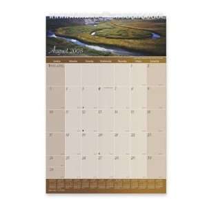  Brownline Panoramic Views Monthly Wall Calendar (C173105 