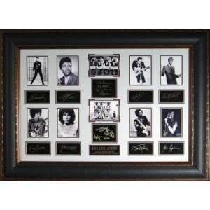 Buddy Holly unsigned Rock Legends 27x39 Engraved Collection