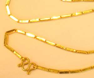 22k gold necklace /baht chain from Thailand ( 20 )  