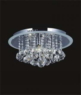 16 Mini Crystal Chandelier Ceiling Mount Light Fixture  
