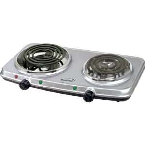  Electric Twin Burner Case Pack 4 