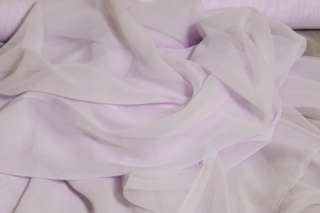 CHIFFON FABRIC SHEER LAVENDER 45 WIDE BY THE YARD  