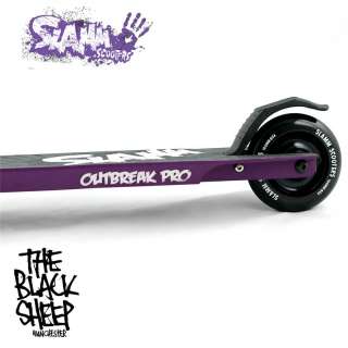   OUTBREAK PRO 2 PURPLE GREY EXTREME KIDS STUNT SCOOTER IN STOCK NOW