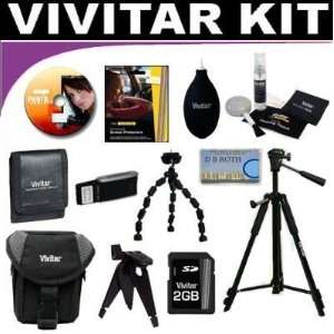  Vivitar Brand Deluxe Accessory Kit Which Includes Tripods 