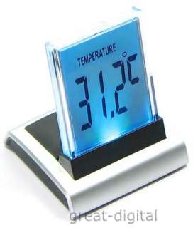 Color Change LED Digital LCD Alarm Clock Thermometer  