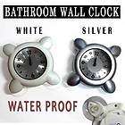 bathroom wall clock waterproof clock shower wall clock bath clock