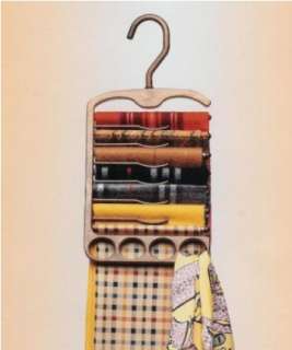 closet system tie belt scarf mufflers hanger holder rack  