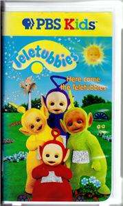 TELETUBBIES HERE COME THE TELETUBBIES VHS VIDEO  