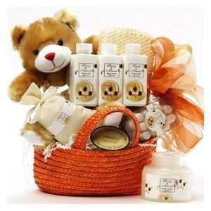 Honey Bear Spa Bath and Body Gift Set   A Great Gift Basket For Her