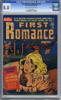 FIRST ROMANCE MAGAZINE #10 (Harvey Publications, Dec. 1951 