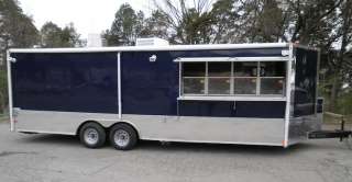 NEW 8.5 X 24 CONCESSION FOOD BBQ CATERING EVENT SMOKER TRAILER  