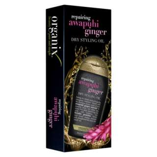   Awapuhi Ginger Repairing Dry Styling Oil 3.3 ozOpens in a new window