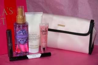 Victoria Secret Cosmetic Make Up bag SET 5 DELUXE Samples Gloss 