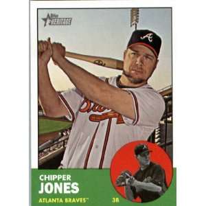   Chipper Jones   Atlanta Braves (ENCASED MLB Trading Card) Sports
