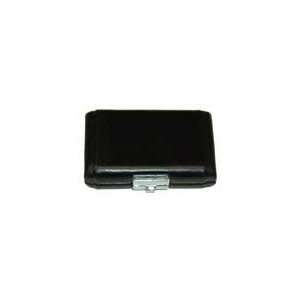     Clarinet Reed Case 4 Reed Black Leather Musical Instruments