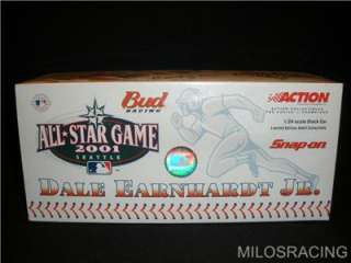 DALE EARNHARDT JR 2001 MLB ALL STAR DAYTONA 1/24 SNAP ON CLEAN VERSION 