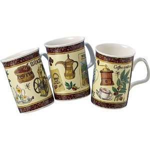 Roy Kirkham Coffee Mugs   Set of 3