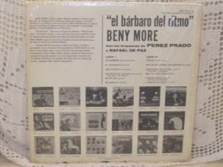BENY MORE El Barbaro Del Ritmo w/ Perez Prado Mono  