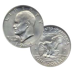  U.S. Eisenhower Ike Dollar Coin   Mixed Dates Toys 