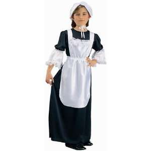   Colonial Pilgrim Girl Costume (Size Large 12 14)) Toys & Games