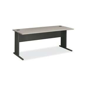  The Stationmaster Computer Desk, 48w x 24d x 29 1/2h, Gray 