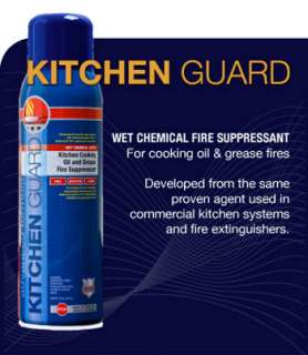   Suppressant for Kitchen Cooking Oil and Grease Fires