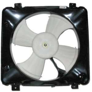  New Condenser Cooling Fan Motor Shroud Aftermarket 