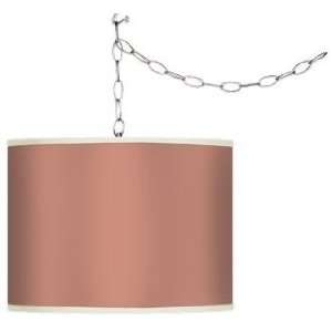    Constant Coral Swag Style Plug In Chandelier