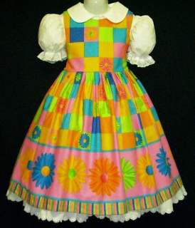 princess_trunk Daisy Kingdom Daisy Border Dress Custom  