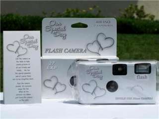 Disposable WEDDING Cameras ~ choose your theme NEW  