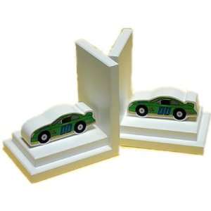  One World   Stock Car Bookends Baby