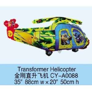  transformer helicopter balloon Toys & Games