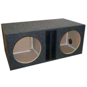 12 inch DUAL SUBWOOFER BOX ENCLOSURE Ported Vented OBCON  