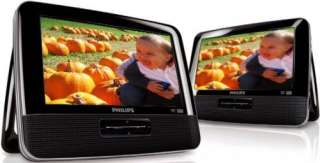 PHILIPS PD7016 7 DUAL SCREEN PORTABLE DVD PLAYERS  