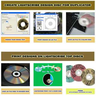 LIGHTSCRIBE DVD/CD Copy+Label Print Duplicator+USB  