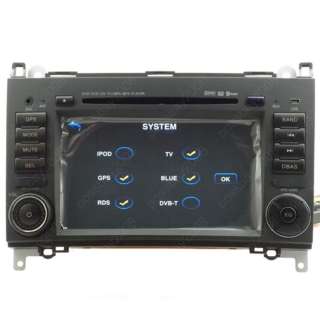 Car GPS Navigation System DVD Player For MERCEDES BENZ  