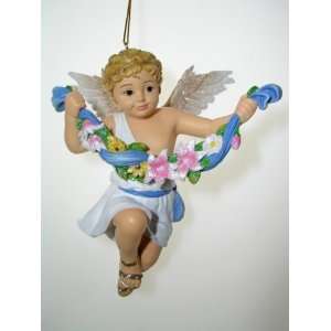  December Diamonds Garcon de Bebe Angel Ornament 