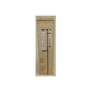  THERMOMETER RAIN GAUGE COMBO, Size 8.5 INCH (Catalog 