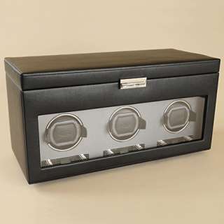 Wolf Designs Viceroy Triple Watch Winder w/ Cover  