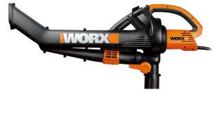 Worx WG502 Corded Electric TriVac Deluxe Blower Mulcher Vacuum 12 Amp 