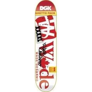  DGK Wade Desarmo XXXL Skateboard Deck   8.06 x 32 