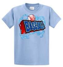 ELECTRIC BASEBALL LIGHTNING T SHIRT  