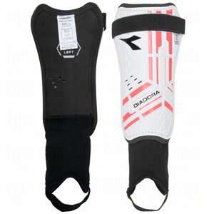  Diadora Forza Shin Guards White/Pink/Small Sports 