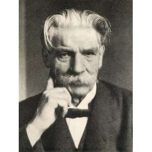 Albert Schweitzer French Theologian Philosopher Missionary Physician 