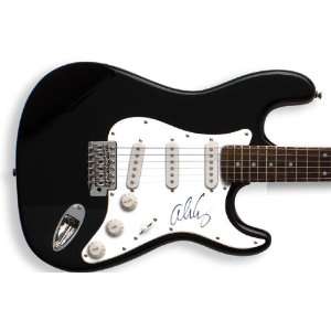 Alice Cooper Autographed Signed Guitar & Proof UACC PSA