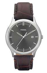 Fossil Heritage Leather Strap Watch $95.00