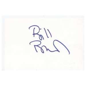 BILL BROCHTRUP Signed Index Card In Person
