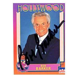  Bob Barker Autographed / Signed 1991 Hollywood Card 