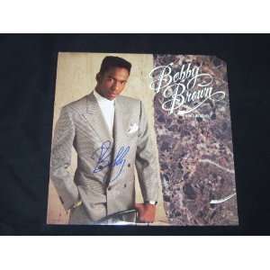 Bobby Brown Dont Be Cruel   Hand Signed Autographed Record Album Lp 