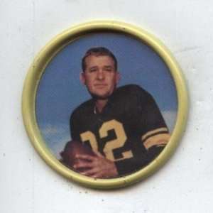 1962 Salada Football Coin #77 Bobby Layne NRMT   NFL Photomints and 